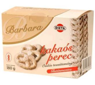 Barbara gluténmentes kakaós perec 150g