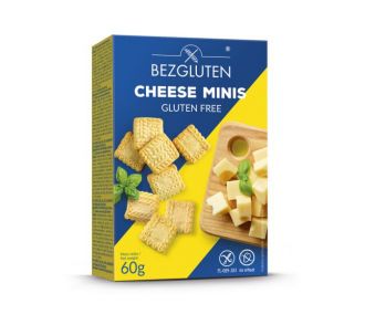 Bezgluten Gluténmentes sajtos falatkák 60g