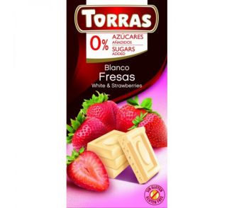 Torras Epres fehércsokoládé hozzáadott cukor nélkül 75g (6)