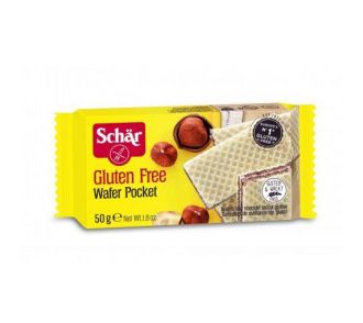 Schär wafer pocket mogyorós ostya 50g