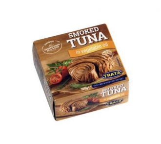 Trata gluténmentes  füstölt tonhal növényi olajban 160g