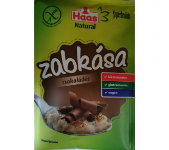 Haas Natural gluténmentes csokoládés zabkása 50g