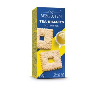 Bezgluten Gluténmentes teasütemény, hozzáadott cukor nélkül 130g