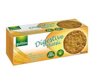 Gullon Digestiva müzlis keksz 365g