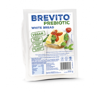 Brevito Prebiotic Gluténmentes fehér kenyér 200g