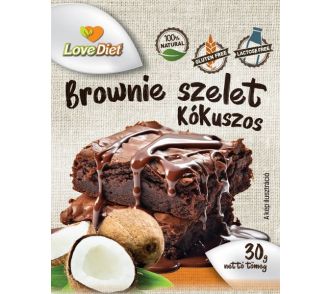 Love Diet Brownie szelet kókuszos 30 g