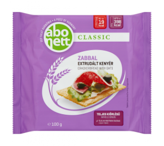 Abonett Classic extrudált kenyér zabbal 100g