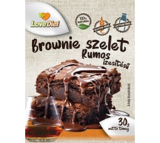 Love Diet Brownie szelet rumos ízesítésű 30 g